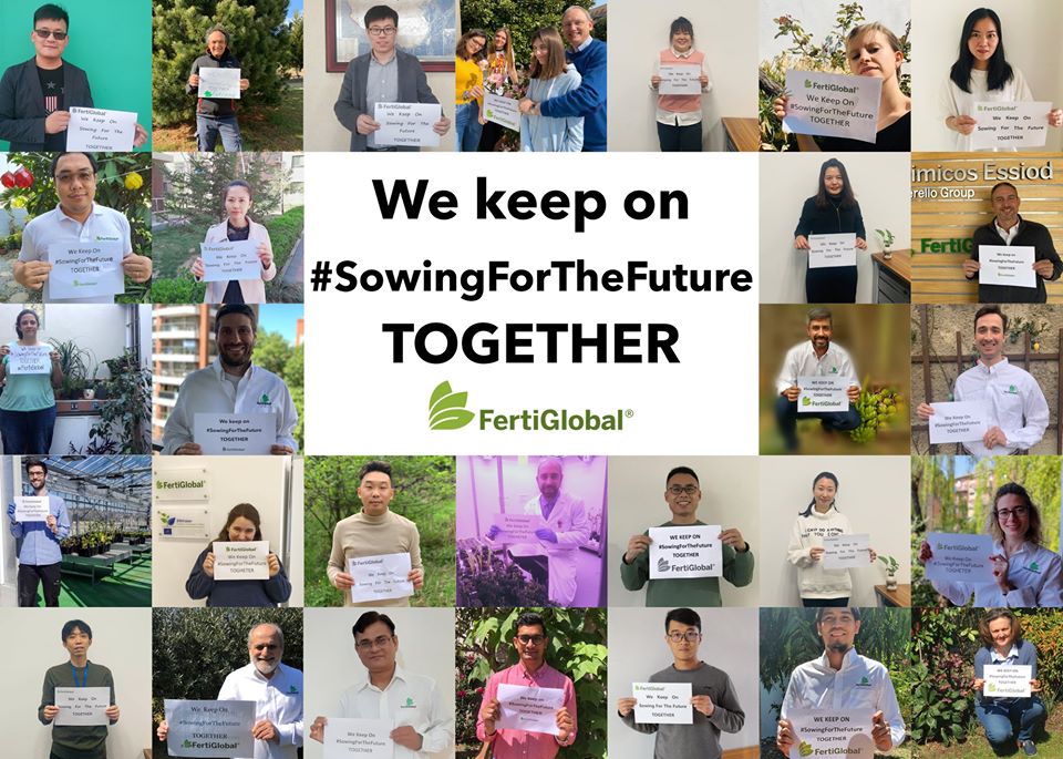 at FertiGlobal “We keep on sowing for the future TOGETHER!